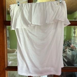Lily P white tube top